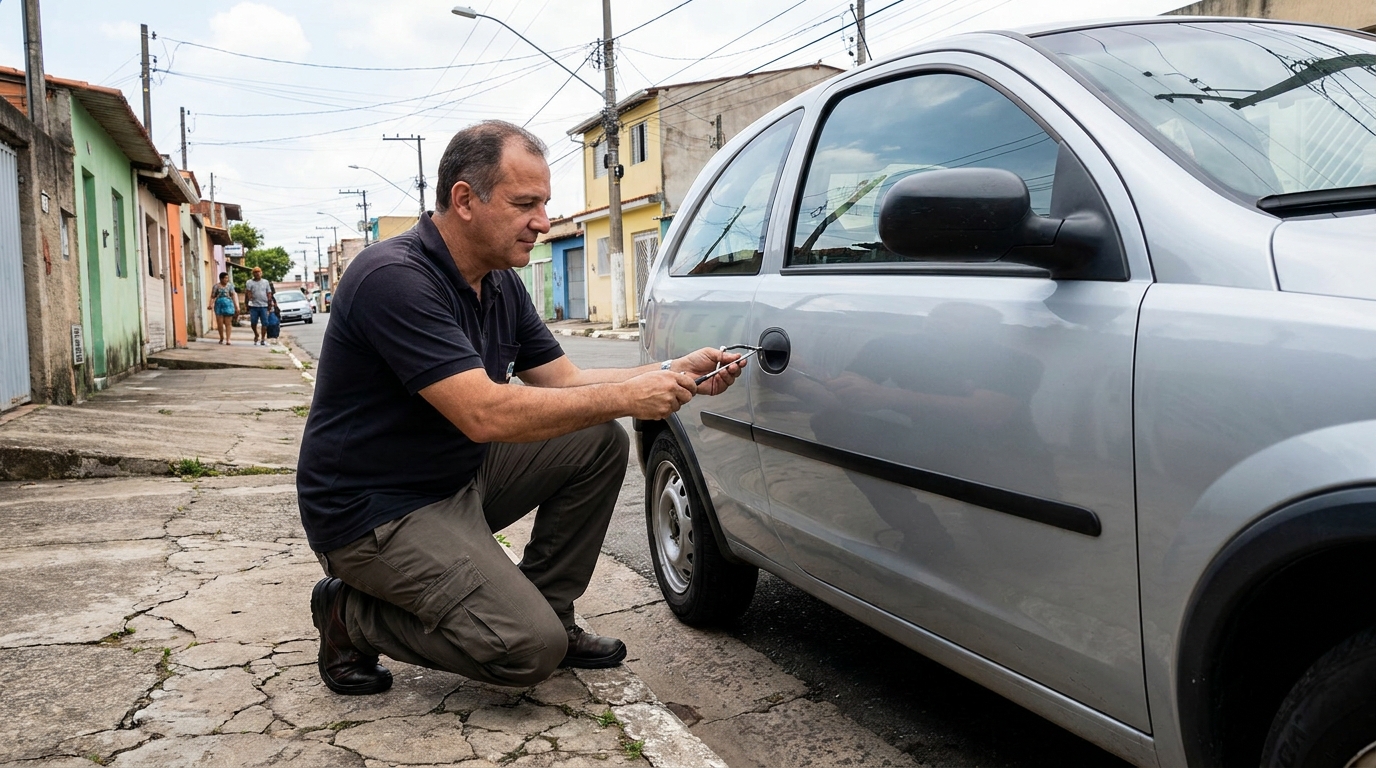 Abertura de carro sem danos por chaveiro na União, Belo Horizonte‑MG